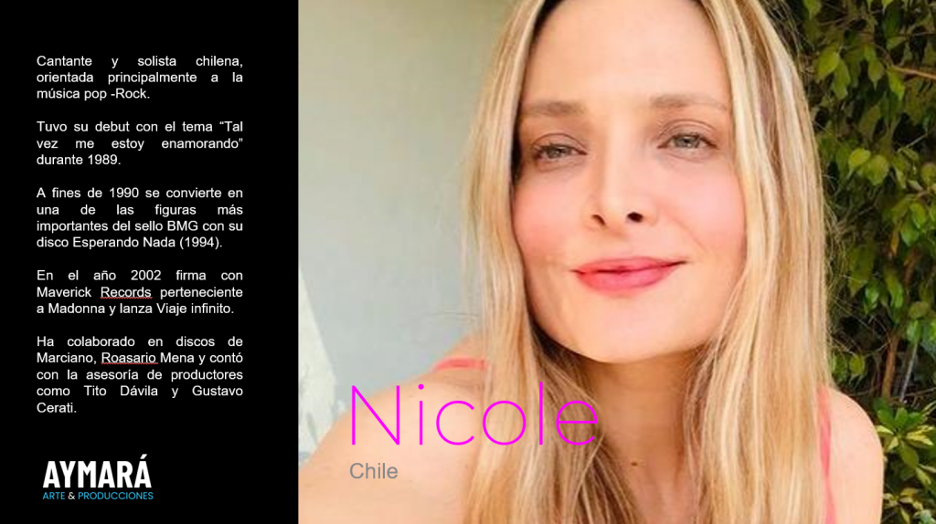 Aymará, Arte & Producciones - Nicole - Chile